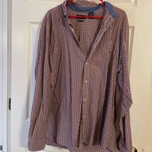 Men's Red Checkered Shirt